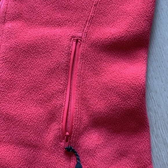 Vineyard Vines Pink Full Zip Fleece Vest Sz XXS - Picture 9 of 13